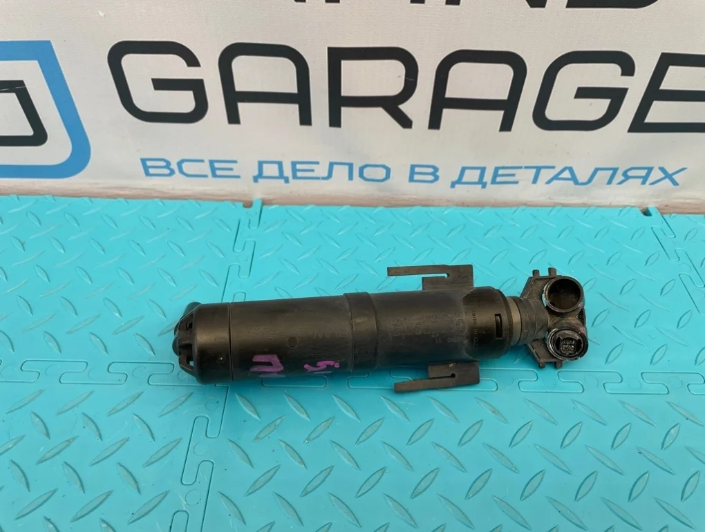 Форсунка омывателя фары Bmw X3 2011 61667488733 F25 N52B30A 3.0, передняя