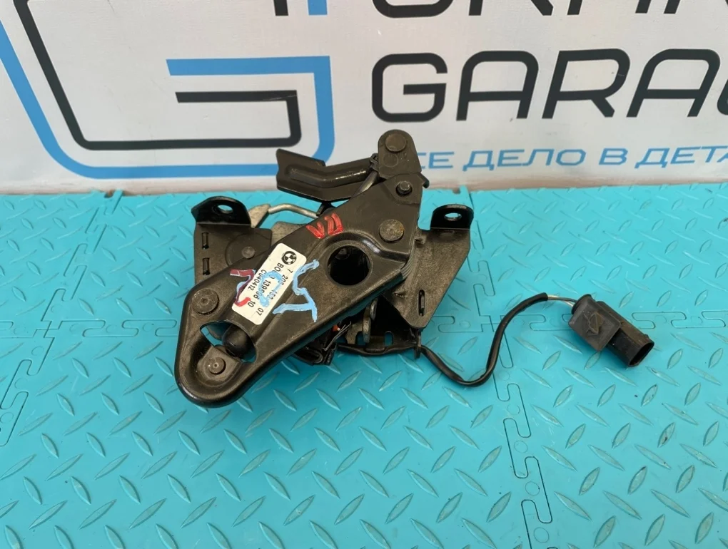 Замок капота Bmw 5-Series 2012 51237206453 F11 N20B20B 2.0, левый