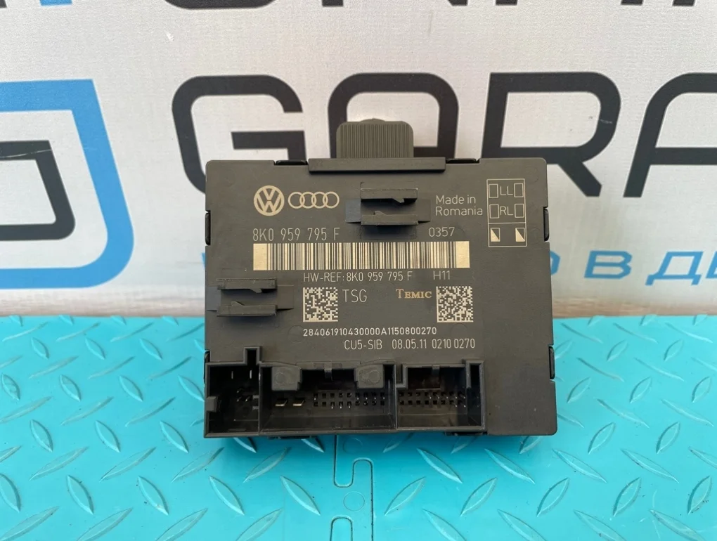 Блок двери Audi A4 Allroad 2011 8K0959795F 8KH CDNC 2.0, задний