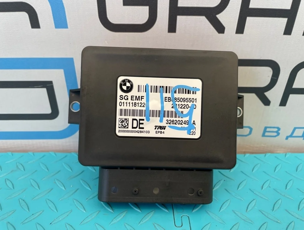 Блок электронный Bmw X3 2011 34436850955 F25 N52B30A 3.0