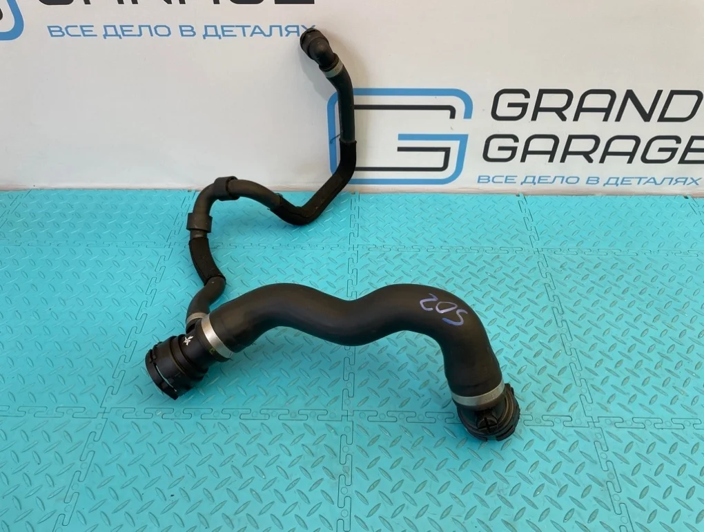Патрубок охлаждения Bmw 5-Series 2012 17127619692 F11 N20B20B 2.0
