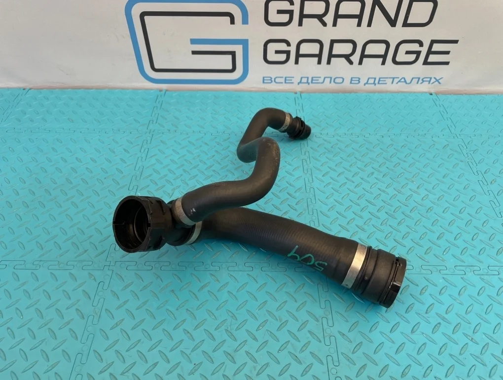 Патрубок охлаждения Bmw X5 2009 17127593490 E70 N52B30AF 3.0