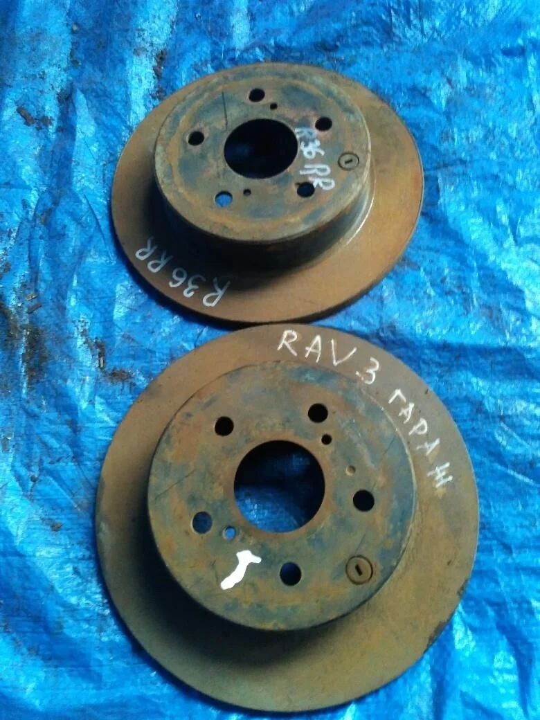 Б.у. диск тормозной (пара) TOYOTA RAV4 ACA30 TOYOTA RAV4 ACA30