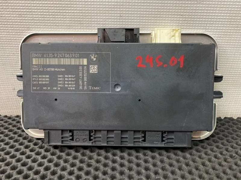 Блок электронный Bmw 7-Series 2010 61359247063 F01 N63B44A 4.4