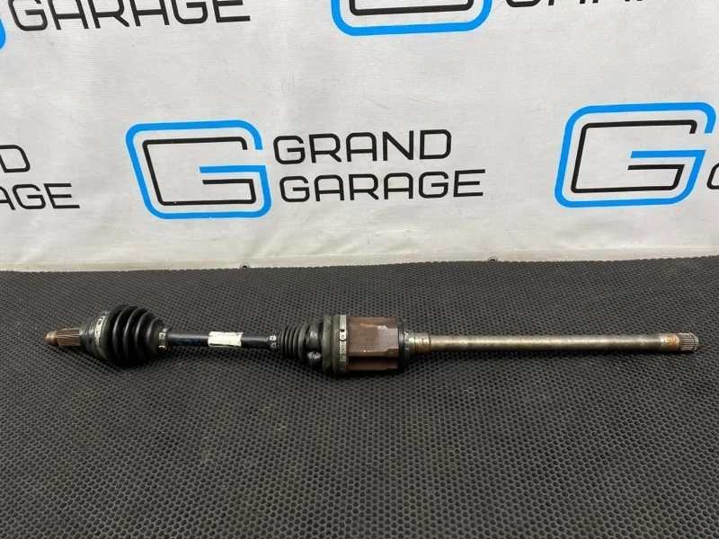 Привод Bmw X5 2009 755394607 E70 N52B30AF 3.0, передний правый