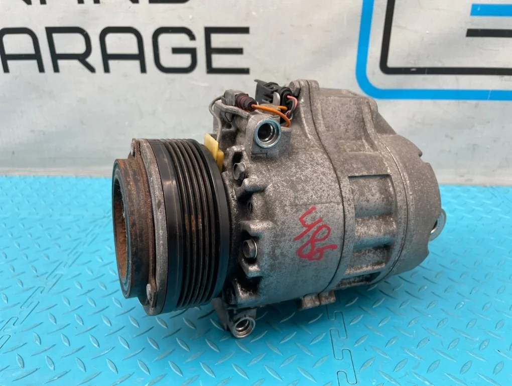 Компрессор кондиционера Bmw X5 2009 64529185142 E70 N52B30AF 3.0
