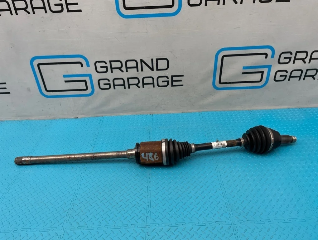 Привод Bmw X5 2009 31607553946 E70 N52B30AF 3.0, передний правый