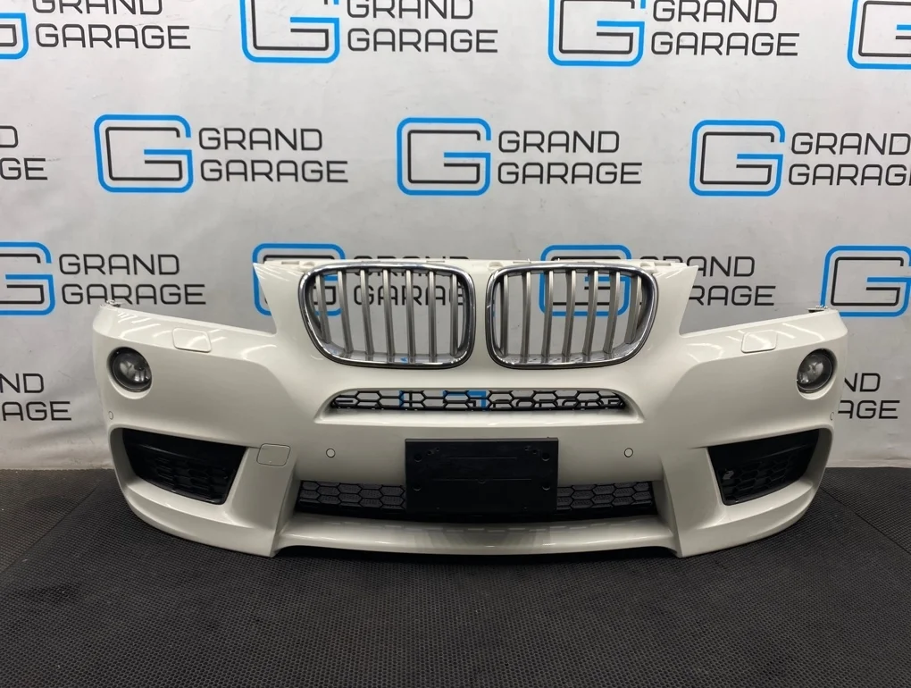 Бампер Bmw X3 2011 8048094 F25 N52B30A 3.0, передний