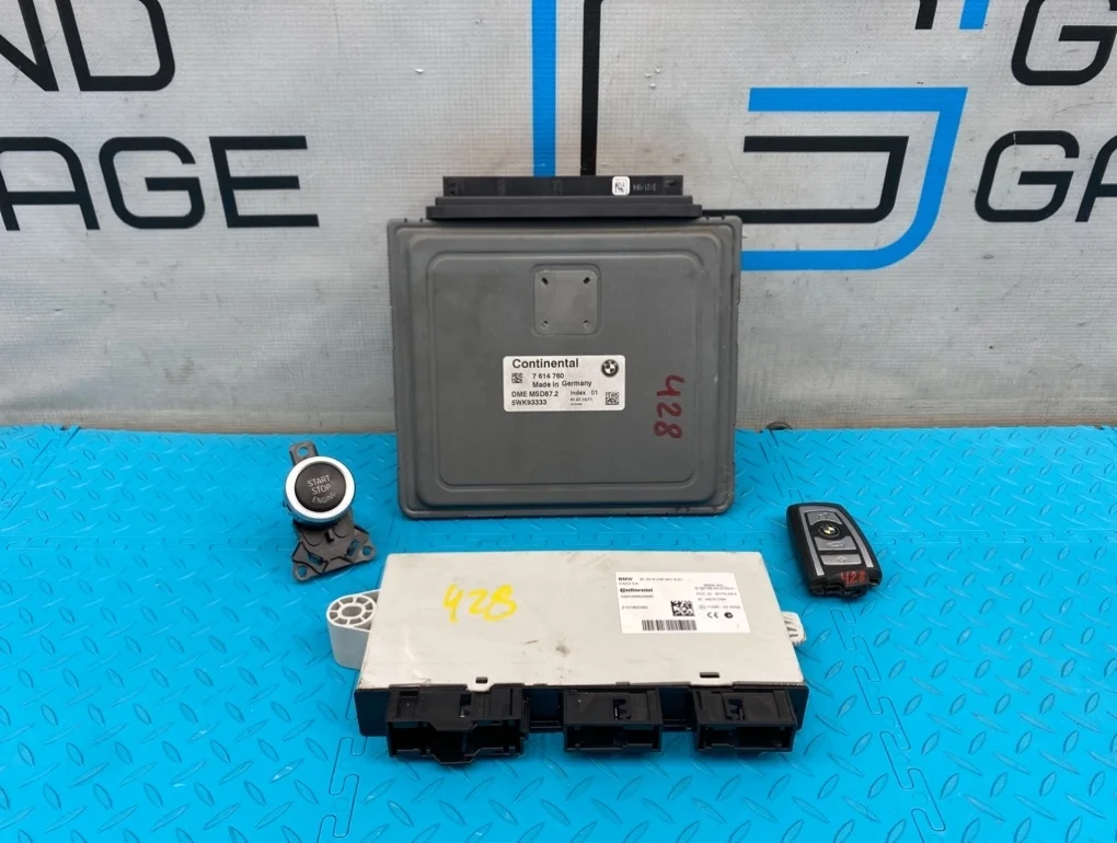 ЭБУ комплект Bmw 7-Series 2011 12147614760 F01 N54B30A 3.0