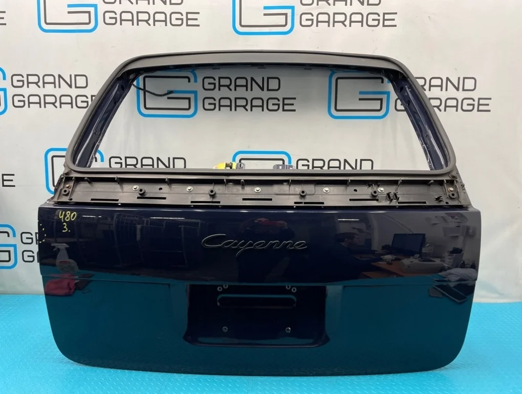 Крышка багажника Porsche Cayenne 2005 95551201111 955 M02.2Y 3.2