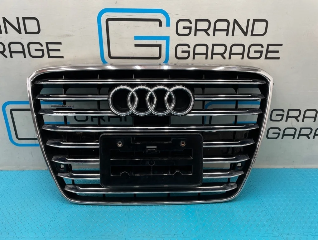 Решетка радиатора Audi A8 2012 4H0853651H D4 CGWD 3.0