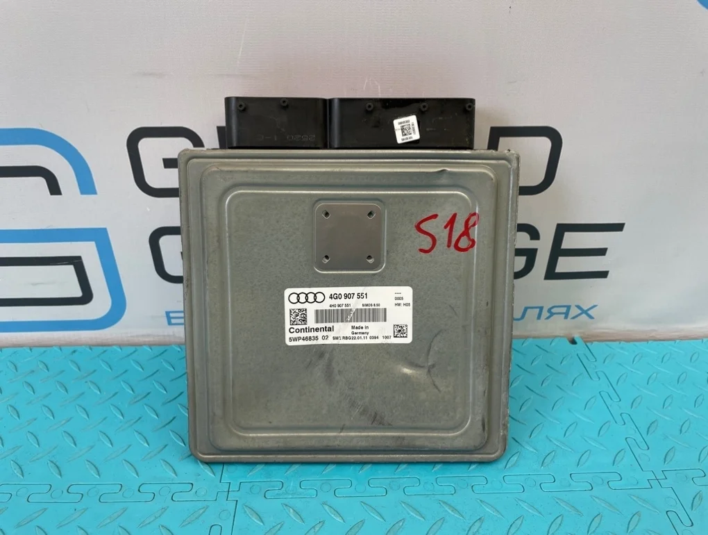 ЭБУ Audi A7 2011 4G0907551 4GA CGWB 3.0