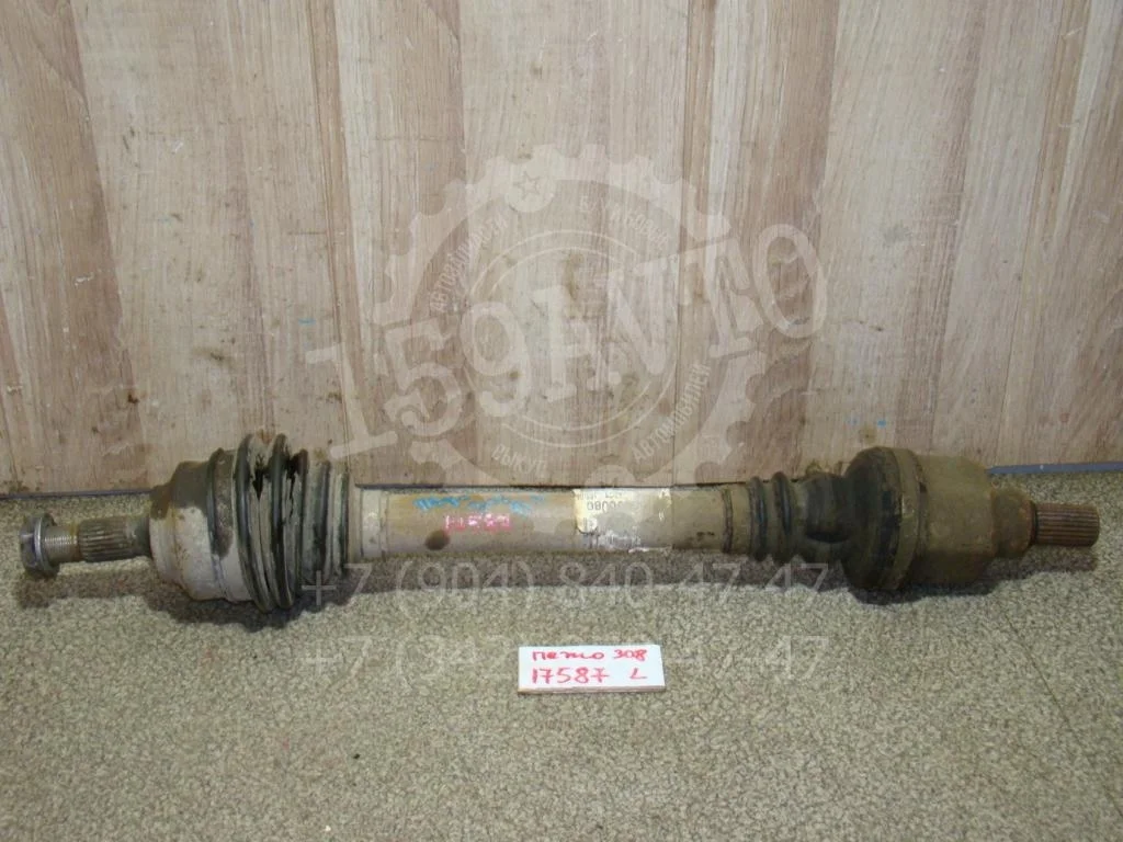 Полуось передняя левая Peugeot 308 2008 (T7)