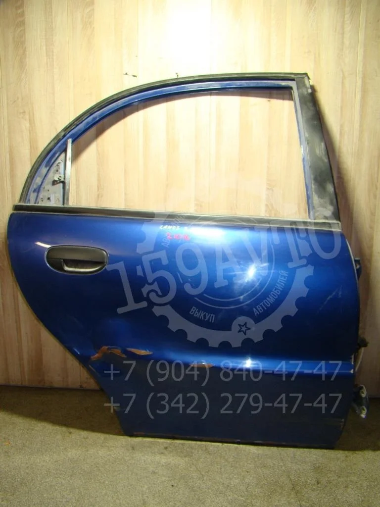 Дверь задняя правая Chevrolet Lanos