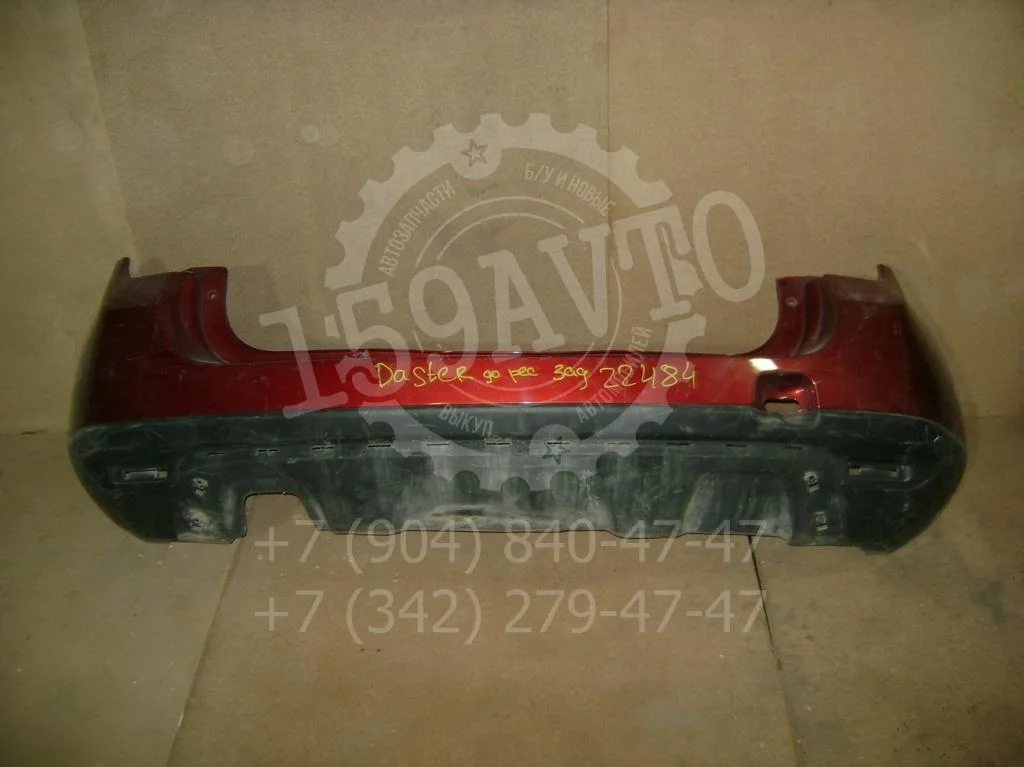 Бампер задний Renault Duster I