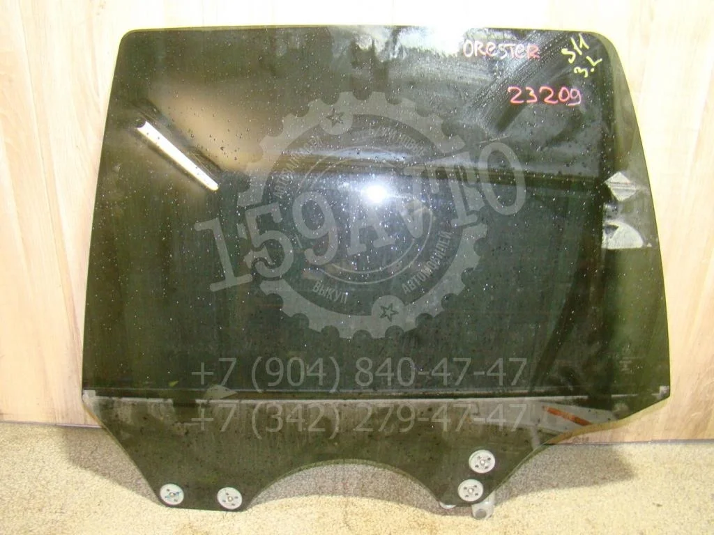 Стекло двери задней левой Subaru Forester (S11/SG)