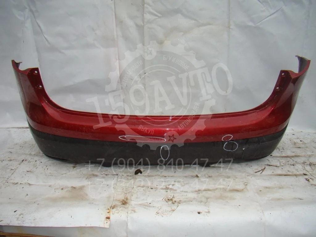 Бампер задний Nissan Qashqai J11