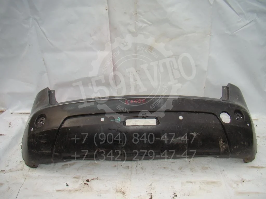 Бампер задний Nissan Qashqai (J10)