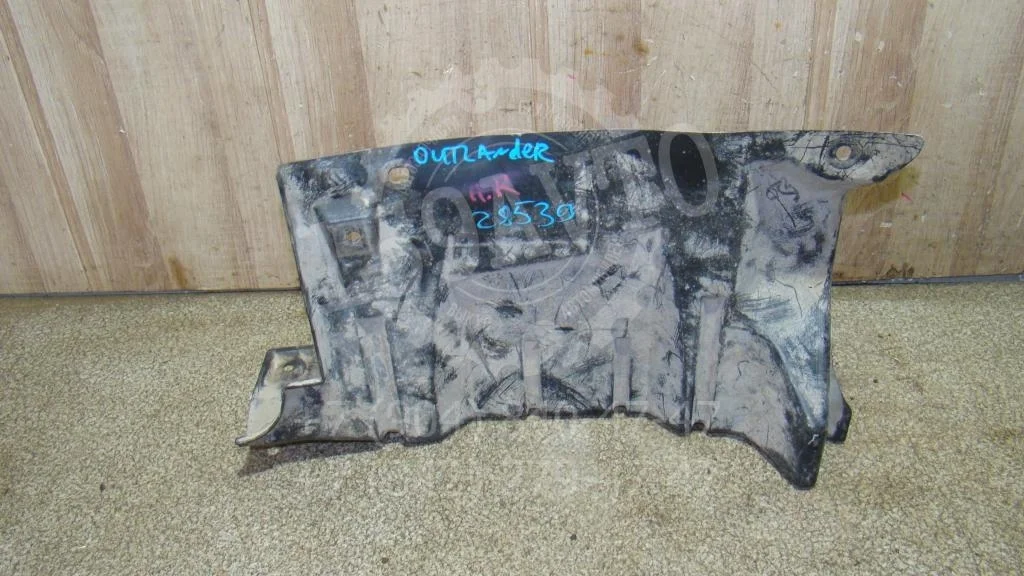 Пыльник двигателя боковой левый Mitsubishi Outlander 2 CW