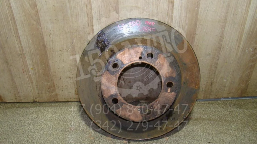 Диск тормозной передний вентилируемый Toyota Land Cruiser 2008