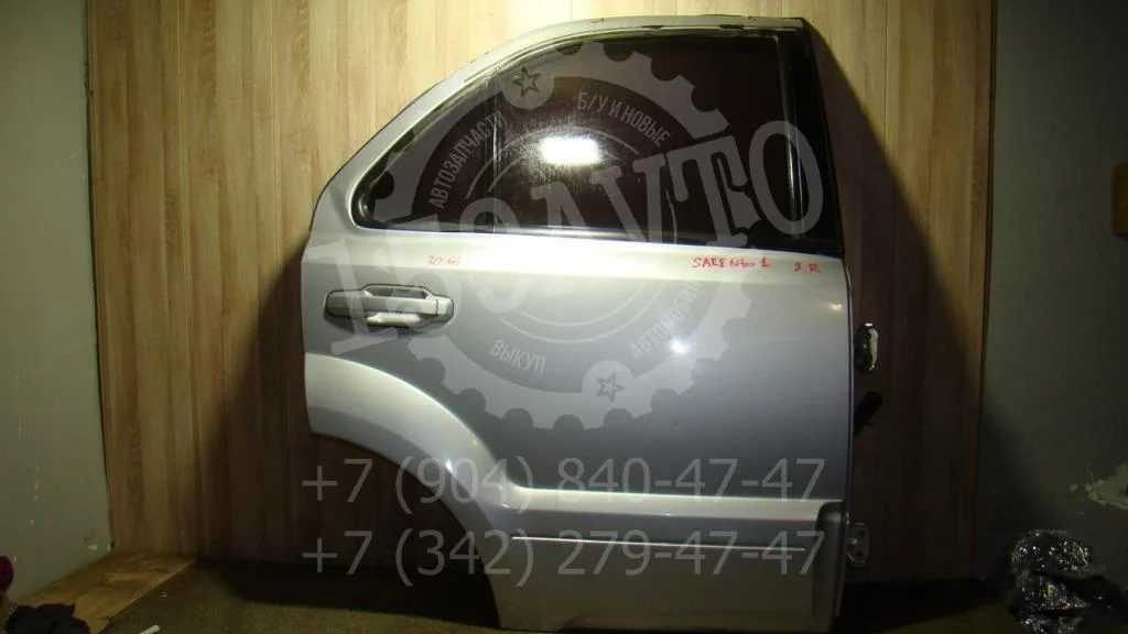Дверь задняя правая Kia Sorento 2006 (BL)