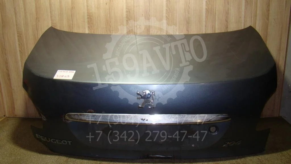 Крышка багажника Peugeot 206