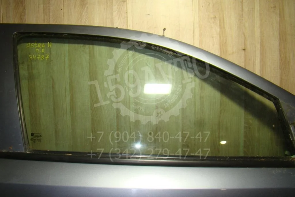 Стекло двери передней правой Opel Astra 2007 H