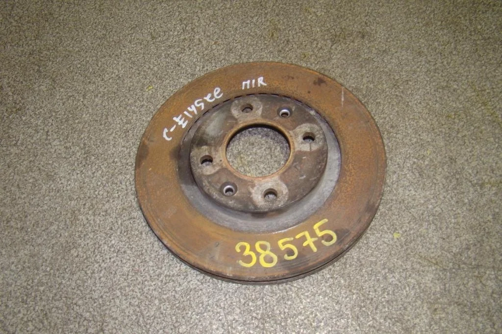 Диск тормозной передний вентилируемый Citroen -Elysee 2013 D