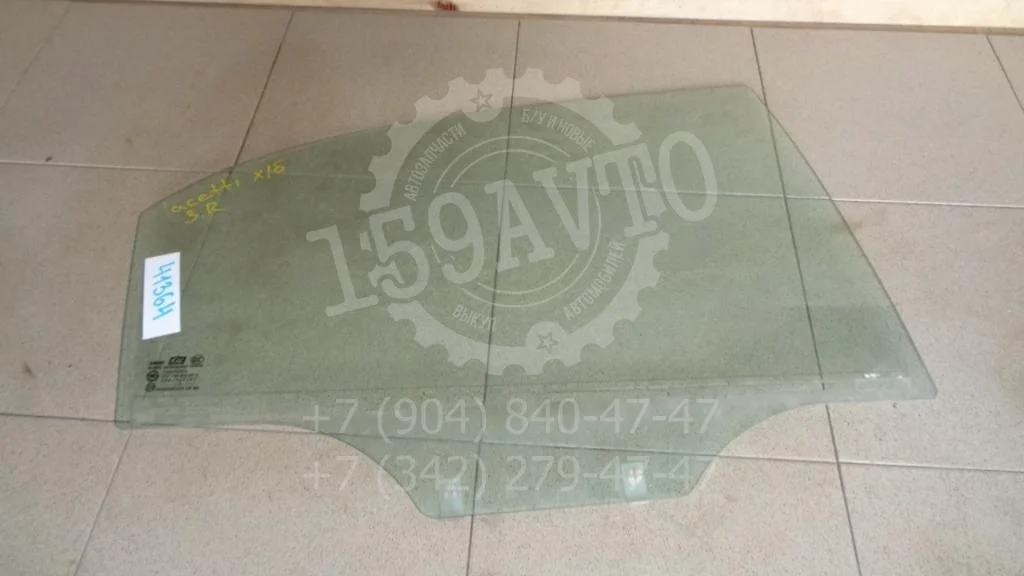 Стекло двери задней правой Chevrolet Lacetti J200
