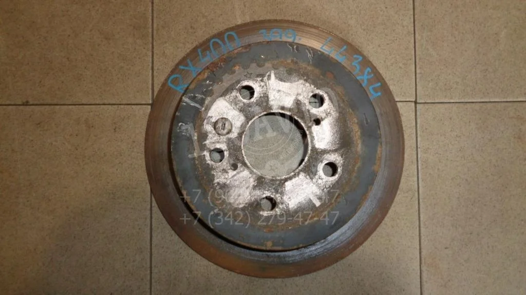 Диск тормозной задний Lexus RX350 XU30