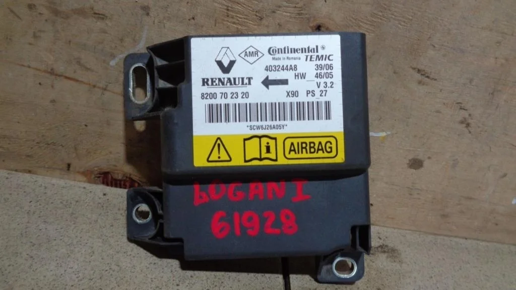 Блок управления air bag Renault Logan 1 L90