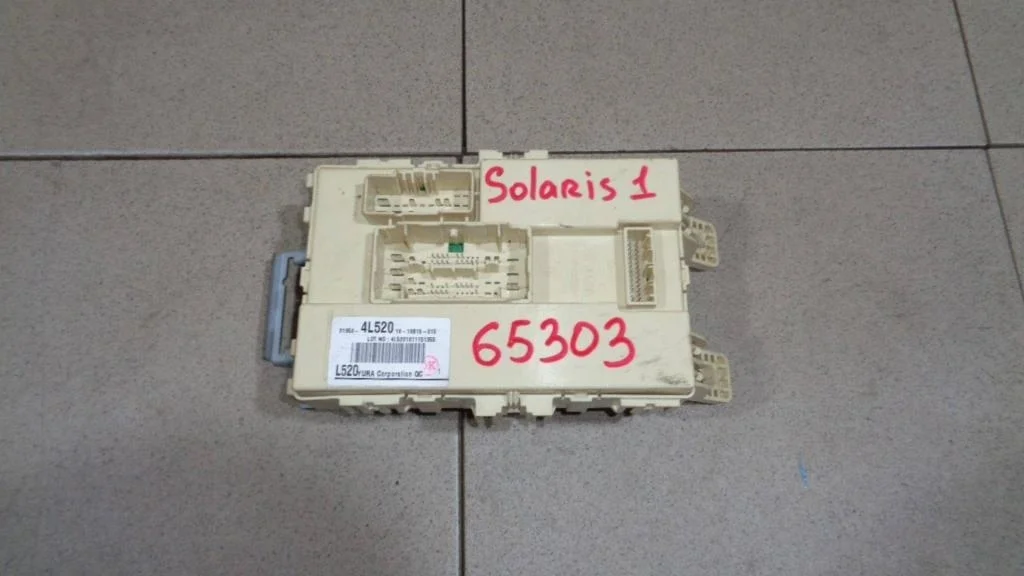 Блок предохранителей Hyundai Solaris 2011