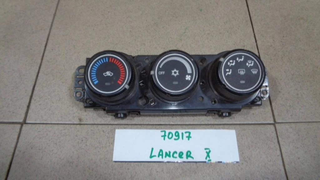 Блок управления отопителем (печкой) Mitsubishi Lancer 10 (CY)