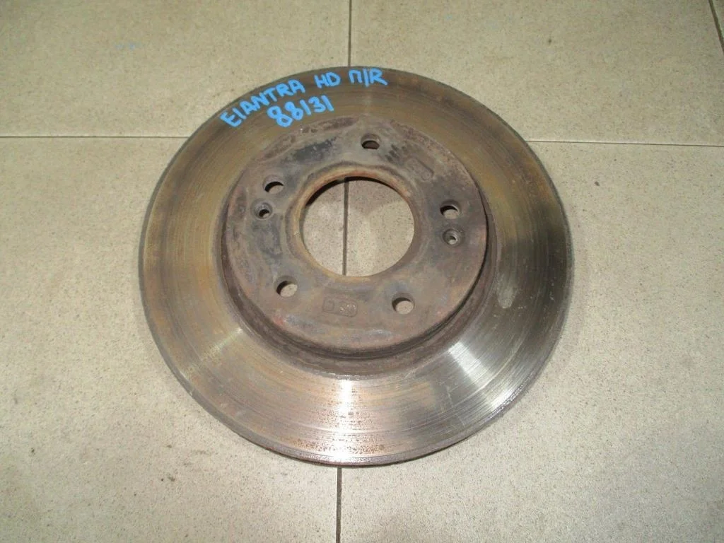 Диск тормозной передний вентилируемый Hyundai Elantra HD