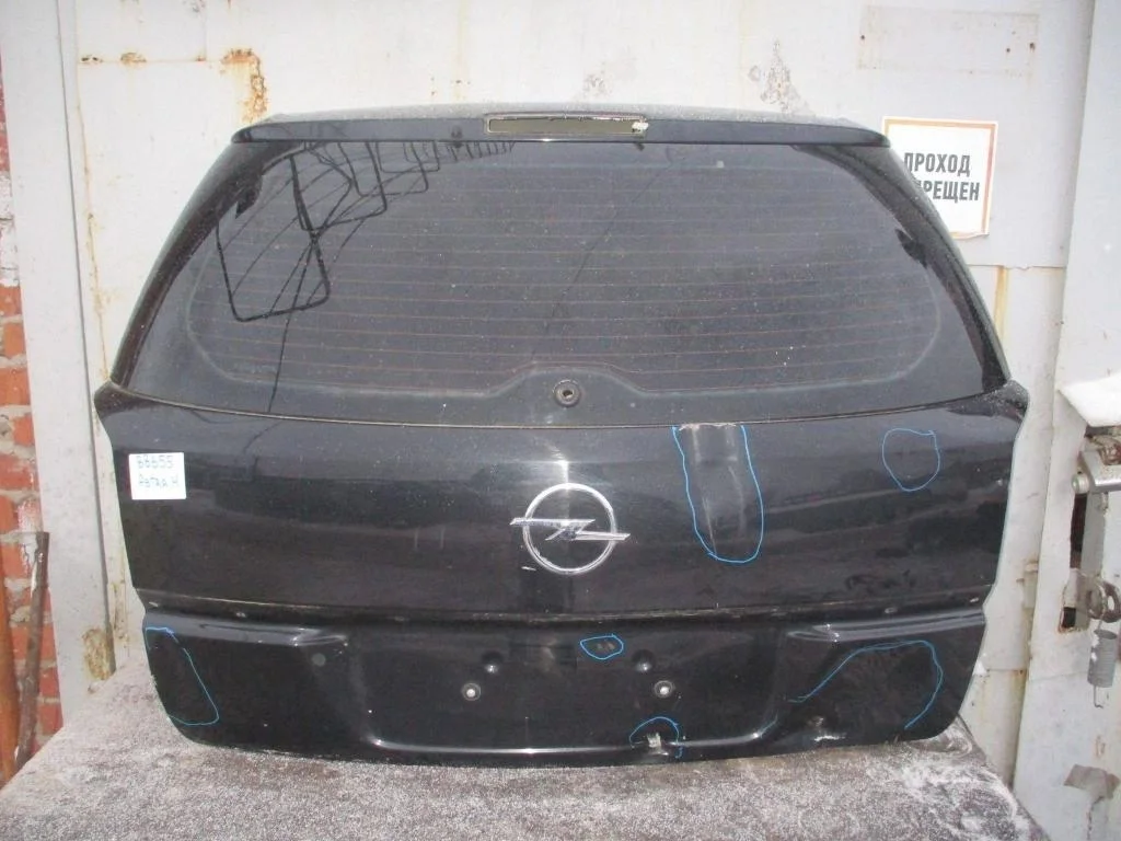 Дверь багажника со стеклом Opel Astra 2013 H