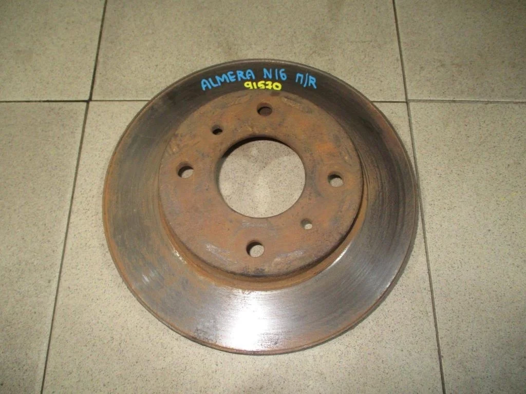 Диск тормозной передний вентилируемый Nissan Almera 2005 N16
