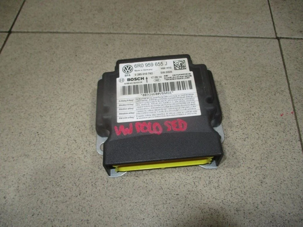 Блок управления air bag Volkswagen Polo Sedan