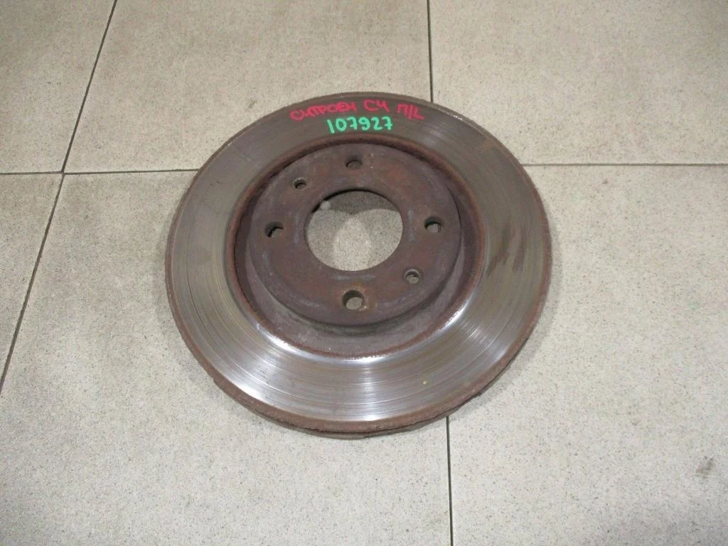 Диск тормозной передний вентилируемый Citroen C4 2007 LC