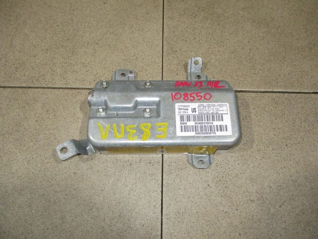 Подушка безопасности в дверь BMW X3 2008 (E83)