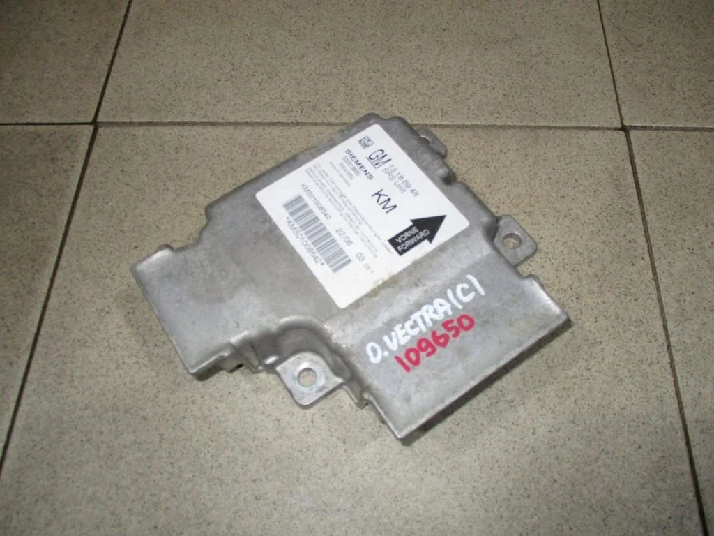 Блок управления air bag Opel Vectra