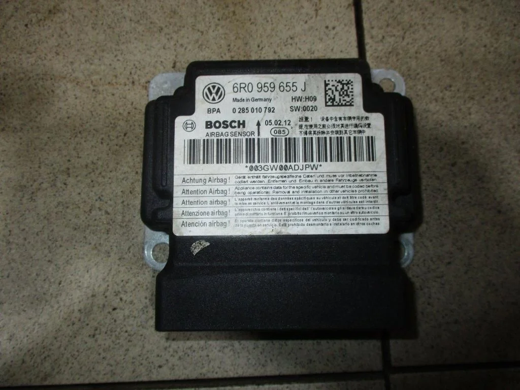 Блок управления air bag Volkswagen Polo Sedan