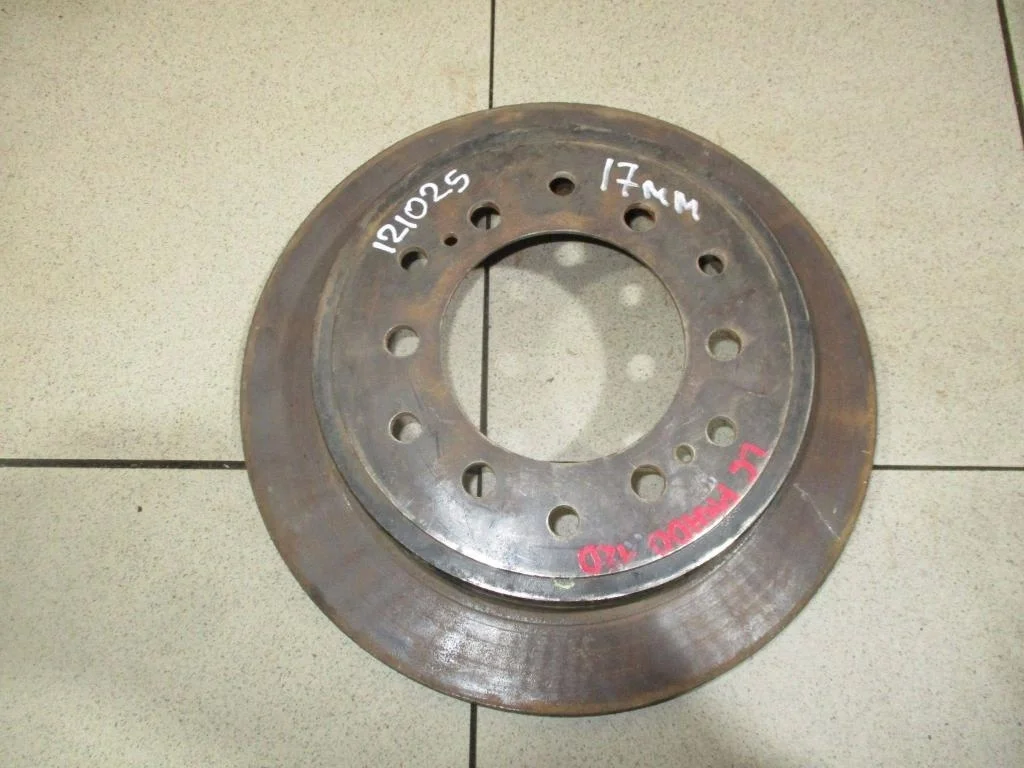 Диск тормозной задний Toyota Land Cruiser Prado 120