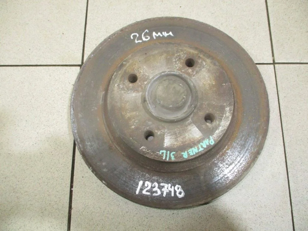 Диск тормозной задний Peugeot Partner Tepee 2008 B9