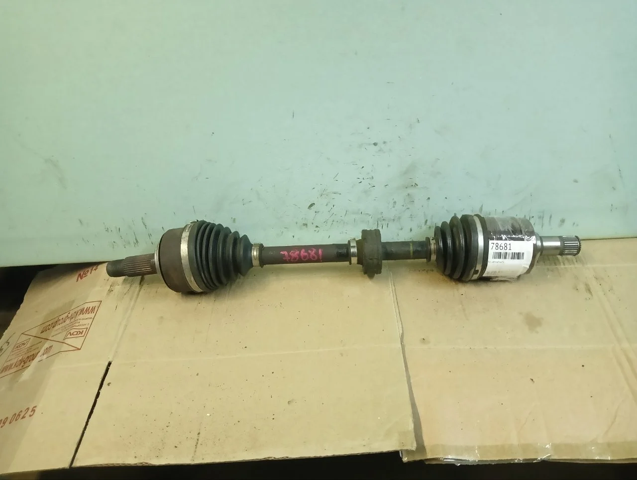 Привод Honda Accord 8 2008-2012 44306TA0A50, передний левый