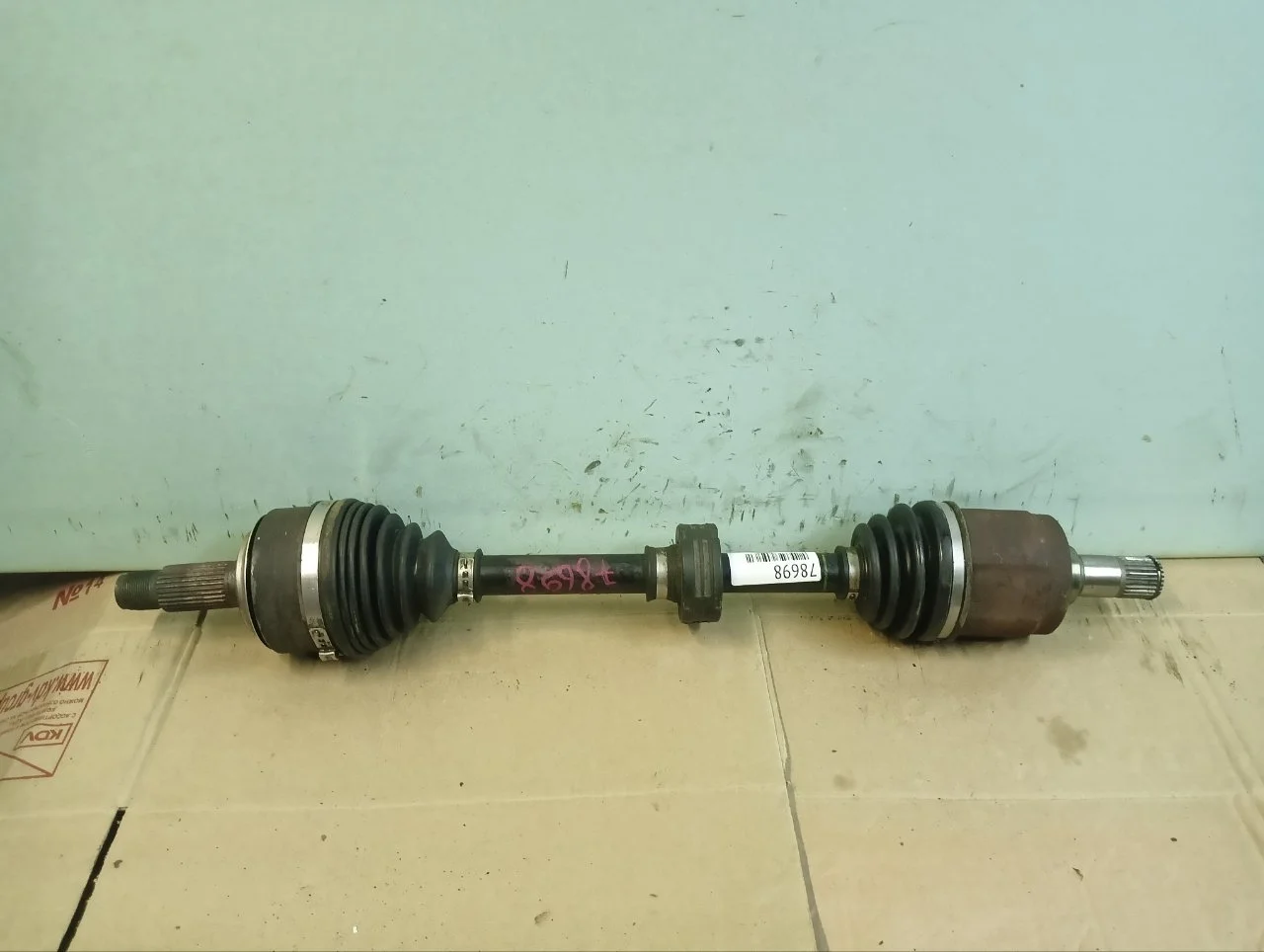 Привод Honda Accord 8 2008-2012 44306TA0A50, передний левый