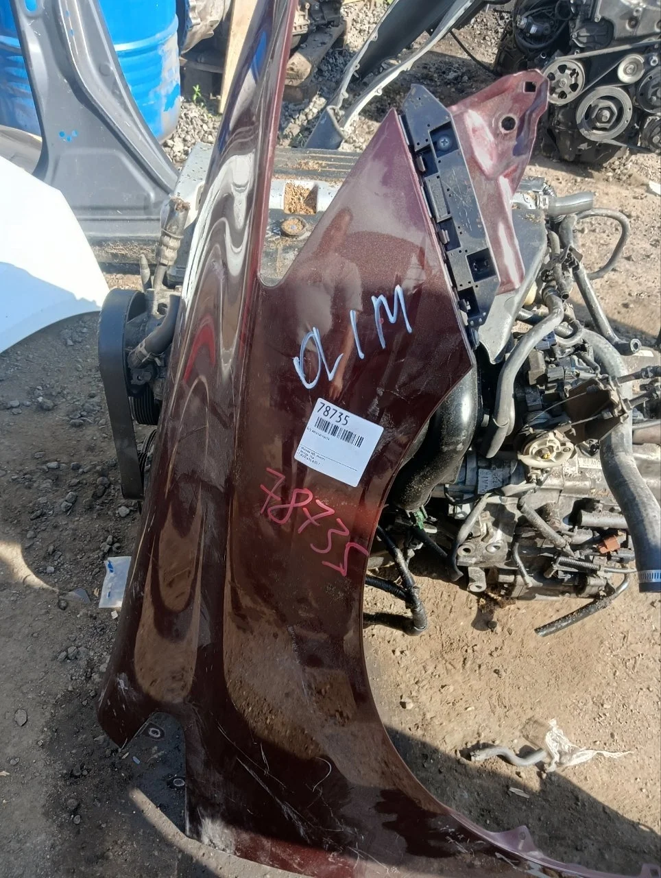 Крыло Honda Civic 9 2012-2015 4D