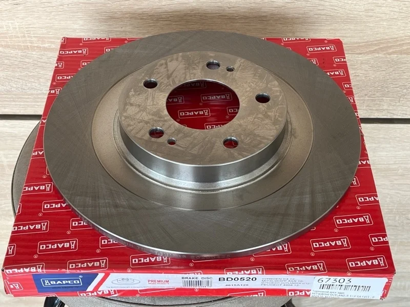 Тормозной диск MITSUBISHI OUTLANDER 3, ASX, ECLIPSE CROSS 2012 2013 2014 2015 2016 2017 2018 2019 2020 2021 2022 GF GA