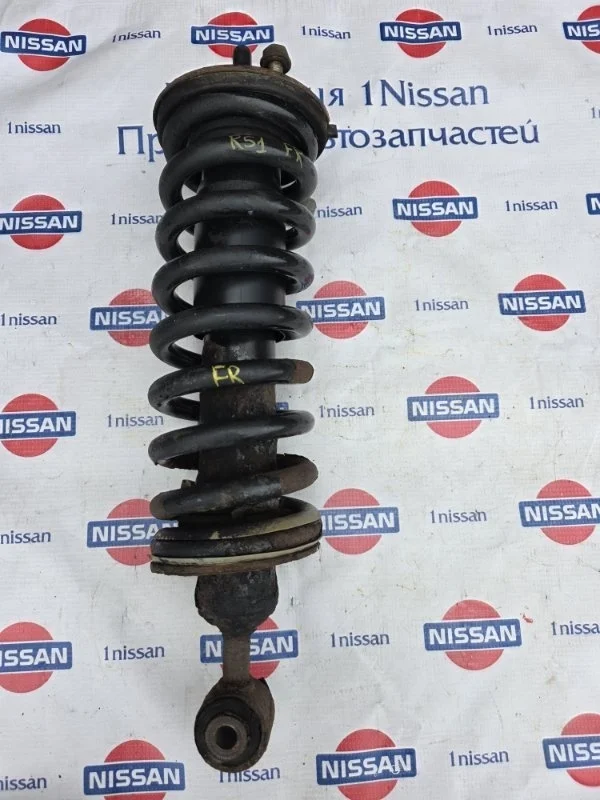 Стойка подвески Nissan Pathfinder 2006 56100EB31D R51 YD25, передняя правая
