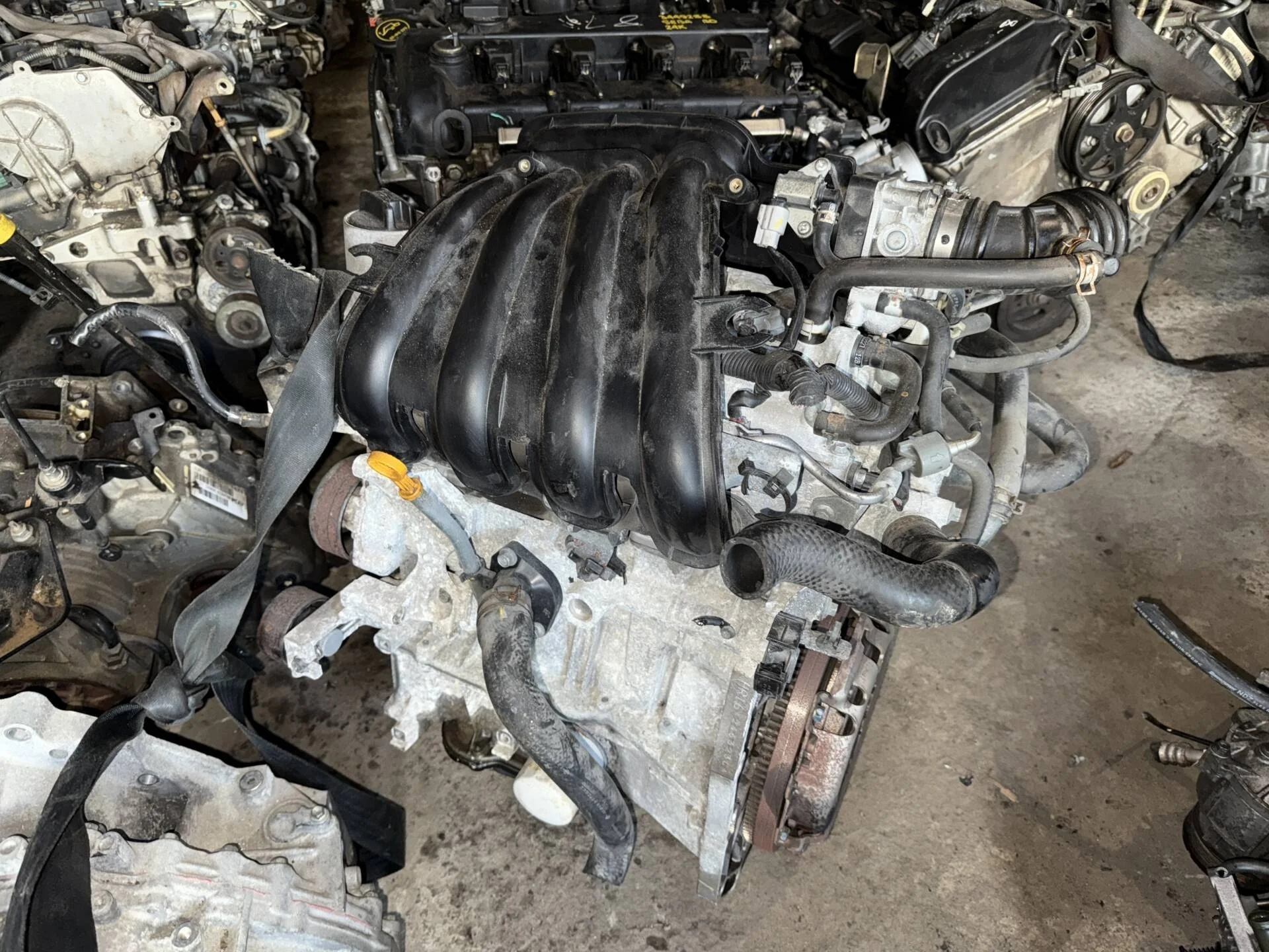 Двигатель Nissan Tiida C11 HR16DE