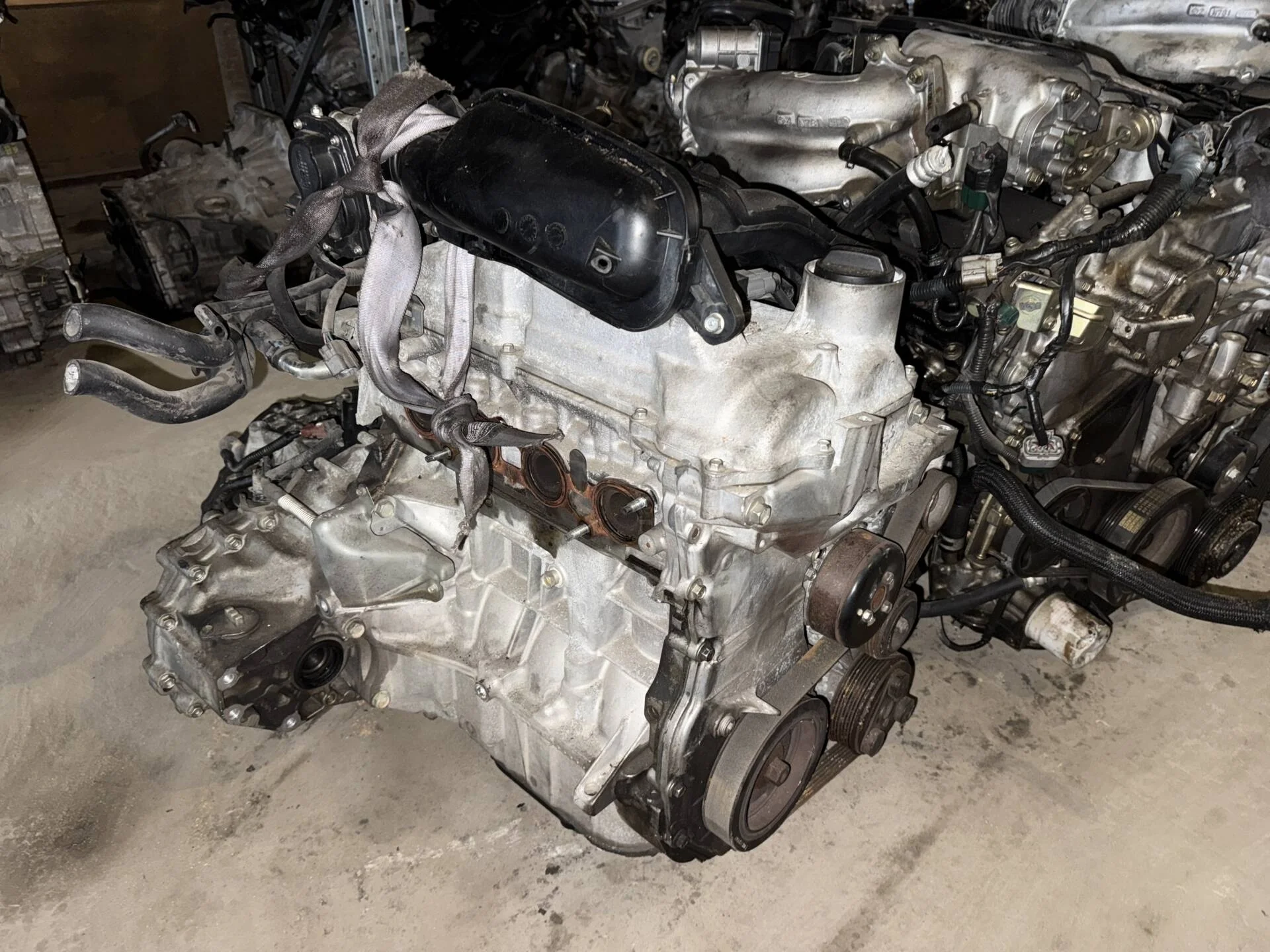 Двигатель Nissan Tiida C11 HR16DE